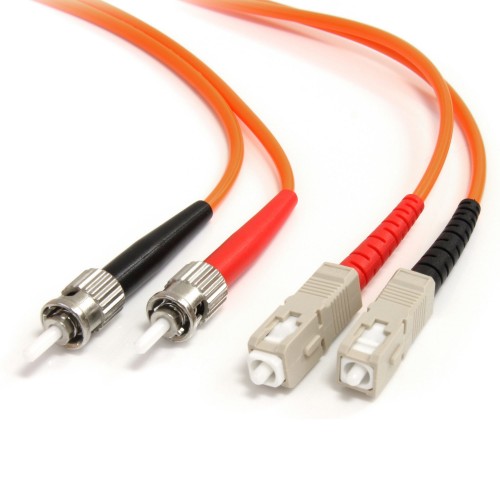 StarTech.com FIBSTSC2 InfiniBand/fibre optic cable 78.7" (2 m) ST SC Orange - Buy IT Solutions