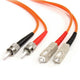 StarTech.com FIBSTSC2 InfiniBand/fibre optic cable 78.7" (2 m) ST SC Orange