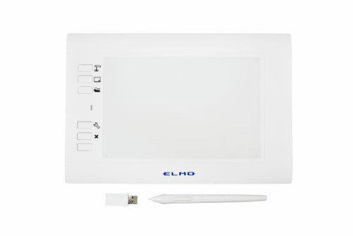 Elmo CRA-2 graphic tablet White 8 x 5" (203.2 x 127 mm) RF Wireless
