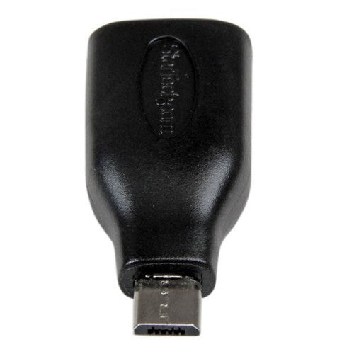 StarTech.com UUSBOTGADAP cable gender changer USB Micro-B USB A Black