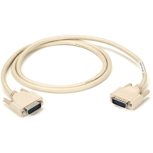 Black Box DB15/DB15, 3-m serial cable Beige 118.1" (3 m)