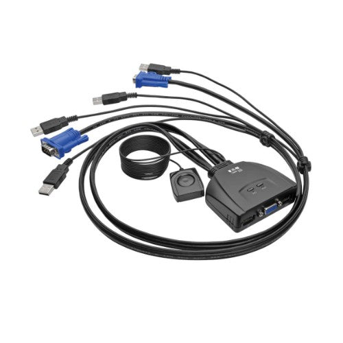 Tripp Lite B032-VU2 KVM switch Black
