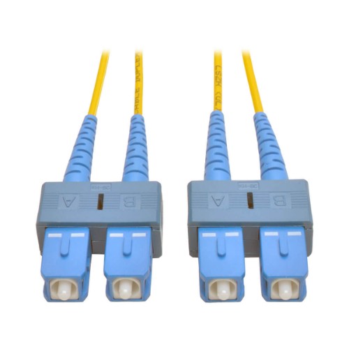Tripp Lite N356-15M InfiniBand/fibre optic cable 590.6" (15 m) 2x SC OFNR Blue, Yellow