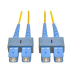 Tripp Lite N356-15M InfiniBand/fibre optic cable 590.6" (15 m) 2x SC OFNR Blue, Yellow