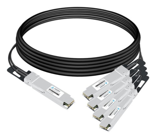 Axiom MCA7J70-N004-AX InfiniBand/fibre optic cable 157.5" (4 m) OSFP 4x OSFP DAC Black, Stainless steel
