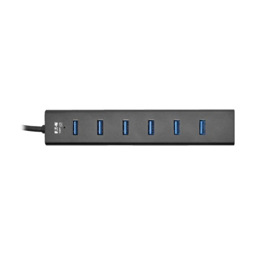 Tripp Lite U360-007-AL-INT interface hub USB 3.2 Gen 1 (3.1 Gen 1) Type-A 5000 Mbit/s Black
