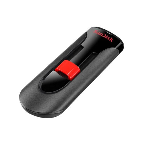 SanDisk Cruzer Glide USB flash drive 128 GB USB Type-A 2.0 Black, Red