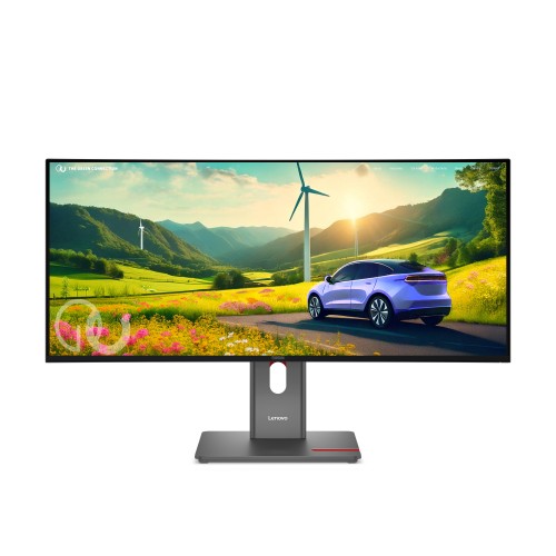 Lenovo ThinkVision P34WD-40 computer monitor 34" 3440 x 1440 pixels Wide Quad HD LCD Black