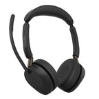 Jabra Evolve3 65 Headset Wireless Head-band Office/Call center USB Type-C Bluetooth Black
