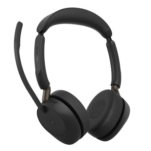 Jabra Evolve3 65 Headset Wireless Head-band Office/Call center USB Type-C Bluetooth Black