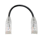 Tripp Lite N201-S6N-BK networking cable Black 5.91" (0.15 m) Cat6 U/UTP (UTP)