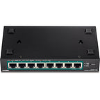 Trendnet TPE-TG82ES network switch Managed Gigabit Ethernet (10/100/1000) Power over Ethernet (PoE) Black