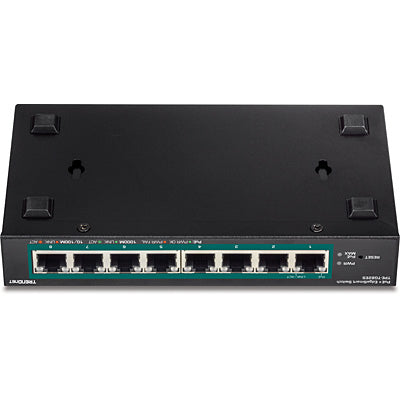 Trendnet TPE-TG82ES network switch Managed Gigabit Ethernet (10/100/1000) Power over Ethernet (PoE) Black