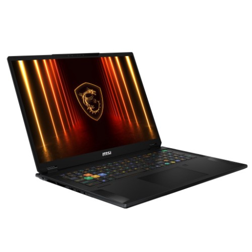 MSI Stealth 18 HX AI A2XWIG-036US laptop Intel Core Ultra 9 275HX 18" UHD+ 64 GB DDR5-SDRAM 2 TB SSD NVIDIA GeForce RTX 5080 Wi-Fi 7 (802.11be) Windows 11 Pro Black