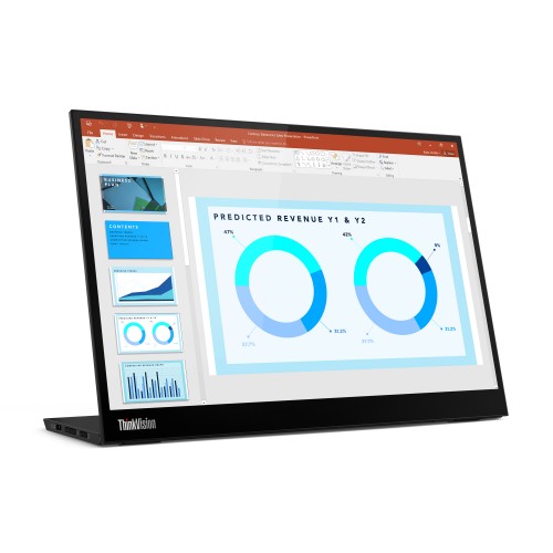 Lenovo ThinkVision M14d computer monitor 14" 2240 x 1400 pixels 2.2K LED Black