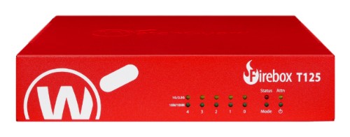 WatchGuard Firebox T125 hardware firewall 1U 0.51 Gbit/s