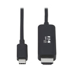 Tripp Lite U444-003-HBE video cable adapter 35.8" (0.91 m) USB Type-C HDMI Type A (Standard) Black