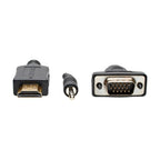Tripp Lite P566-015-VGA-A video cable adapter 181.1" (4.6 m) HDMI HD15 + 3.5 mm Black