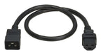 Eaton P035-2P5 power cable Black 29.9" (0.76 m) IEC C20 C21 coupler