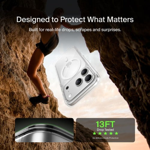 Belkin SheerForce Clear mobile phone case 6.3" Cover Transparent