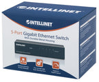 Intellinet 530378 network switch Gigabit Ethernet (10/100/1000) Black