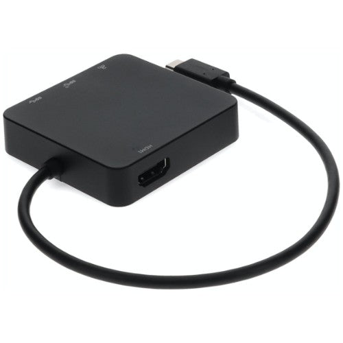 AddOn Networks TRVDKC4 laptop dock/port replicator USB 3.2 Gen 1 (3.1 Gen 1) Type-C Black