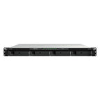 Synology RackStation RS826+ NAS/storage server Rack (1U) AMD Ryzen V1500B 4 GB DDR4 0 TB DiskStation Manager Black, Gray