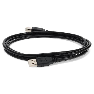 AddOn Networks USBEXTAB9M USB cable USB 2.0 354.3" (9 m) USB A USB B Black