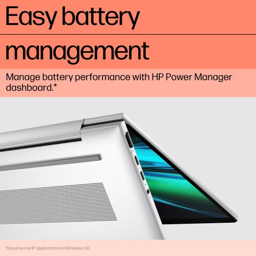 HP EliteBook 1040 G11 Intel Core Ultra 7 155H Laptop 14" Touchscreen WUXGA 32 GB LPDDR5x-SDRAM 1 TB SSD Wi-Fi 6E (802.11ax) Windows 11 Pro Silver