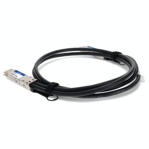 AddOn Networks 470-ADYS-AO InfiniBand/fibre optic cable 19.7" (0.5 m) QSFP-DD Black