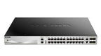 D-Link DGS-3130-30PS Managed L3 Gigabit Ethernet (10/100/1000) Power over Ethernet (PoE) Black, Gray