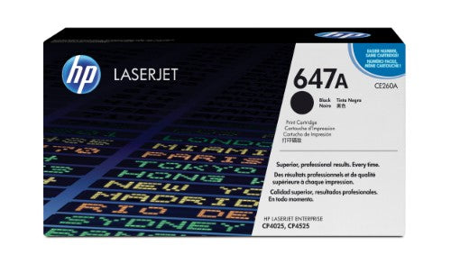 CE260A (647A) Toner black, 8.5K pages