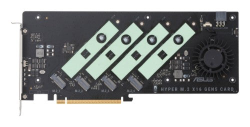 ASUS Hyper M.2 x16 Gen5 Card interface cards/adapter Internal