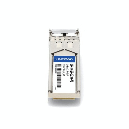 AddOn Networks SFP-10G-ZR-DE-100-AO network transceiver module Fiber optic 10000 Mbit/s SFP+ 1550 nm
