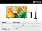 Samsung Series 8 UN85M80HAFXZA TV 85" 4K Ultra HD Smart TV Wi-Fi Black