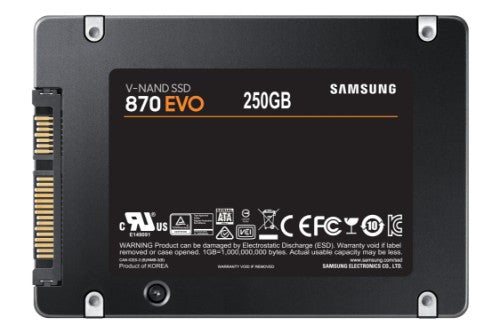 Samsung 870 EVO 250 GB 2.5" Serial ATA III V-NAND