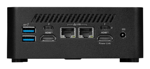 MSI Cubi NUC AI 1UMG-044US Intel Core Ultra 5 125H 16 GB DDR5-SDRAM 1 TB SSD Windows 11 Home Mini PC Black