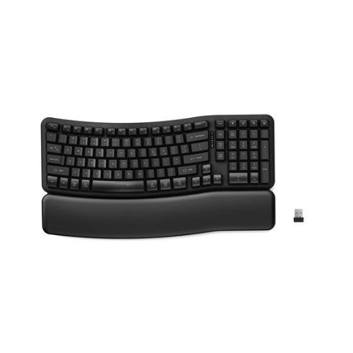 Kensington Ergo KB620-RC keyboard Home/Office USB + Bluetooth QWERTY Black