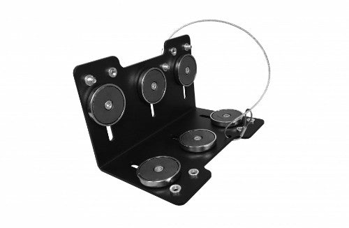 Gamber-Johnson 7160-0850 mounting kit Aluminum, Black