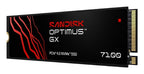 SanDisk Optimus GX 7100 4 TB M.2 PCI Express 4.0 NVMe TLC 3D NAND