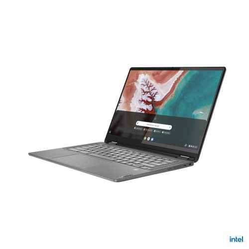 Lenovo Flex5 Chrome 14IAU Intel® Core™ i5 i5-1235U Chromebook 14" Touchscreen WUXGA 8 GB LPDDR4x-SDRAM 256 GB SSD Wi-Fi 6E (802.11ax) ChromeOS US English Gray