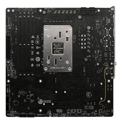 MSI B650M PROJECT ZERO motherboard AMD B650 Socket AM5 micro ATX