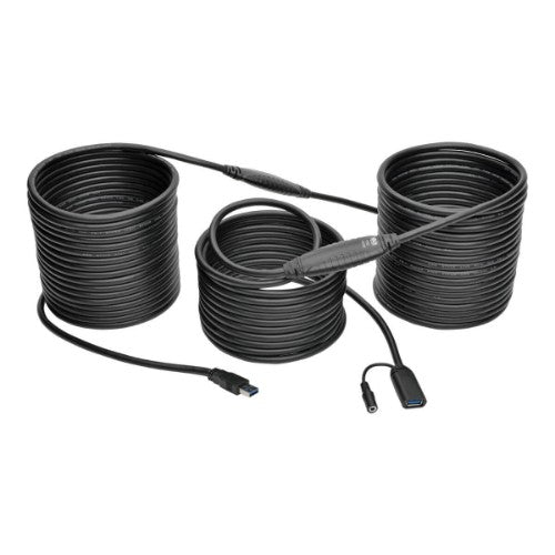 Tripp Lite U330-20M USB cable USB 3.2 Gen 1 (3.1 Gen 1) 787.4" (20 m) USB A Black