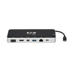Tripp Lite U442-DOCK16-B laptop dock/port replicator Wired USB 3.2 Gen 1 (3.1 Gen 1) Type-C Gray