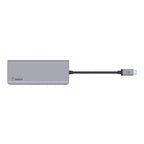Belkin PVC003BTSGY laptop dock/port replicator Silver