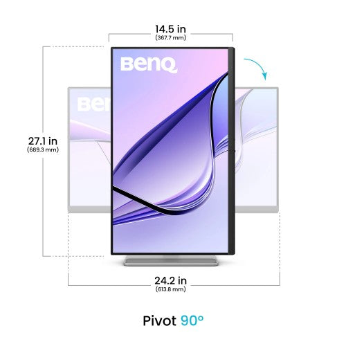 BenQ MA270UP computer monitor 27" 3840 x 2160 pixels 4K Ultra HD White