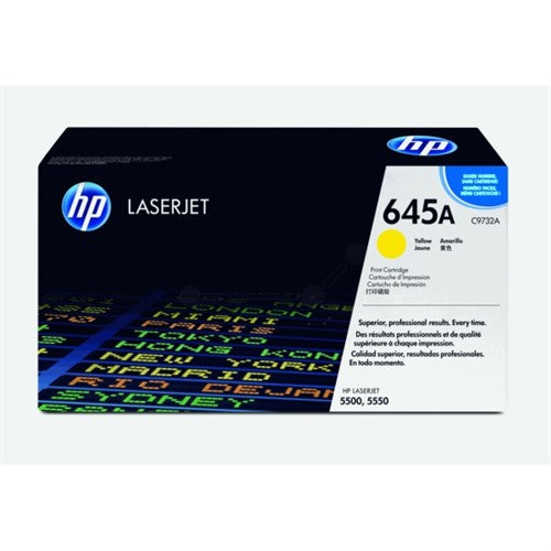 C9732A (645A) Toner yellow, 12K pages @ 5% coverage