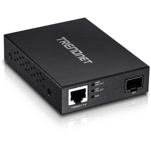 Trendnet TFC-PGSFP network media converter 2000 Mbit/s Black – Buy IT ...
