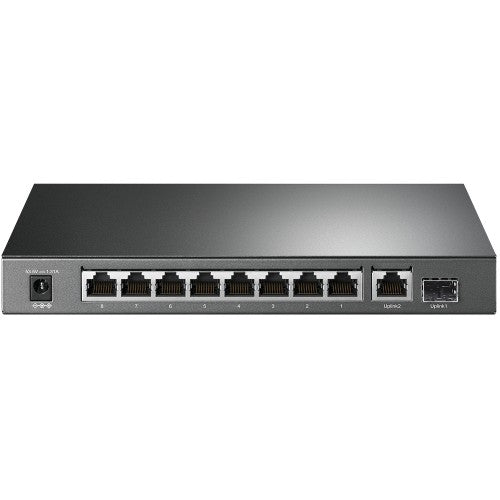 TP-Link TL-SG1210P network switch Unmanaged Gigabit Ethernet (10/100/1000) Power over Ethernet (PoE) Gray
