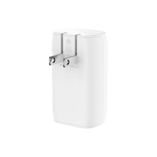 Belkin WCC002DQWH mobile device charger Universal White AC Fast charging Indoor